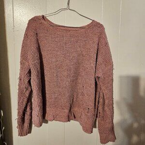 Distressed American Eagle Sweater